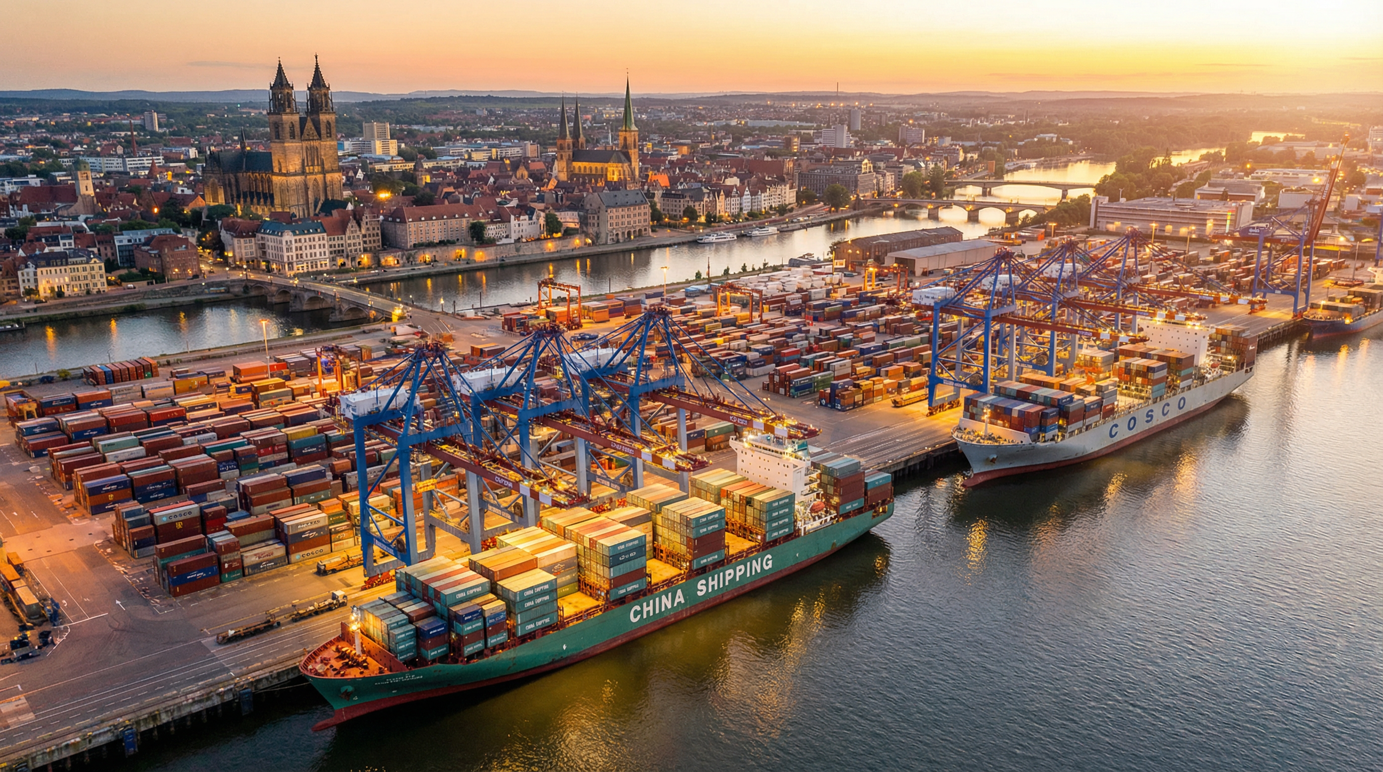 中国 → 欧洲门到门运输